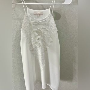 WAYF, white tank, small